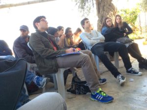 ATID students listening to a speaker